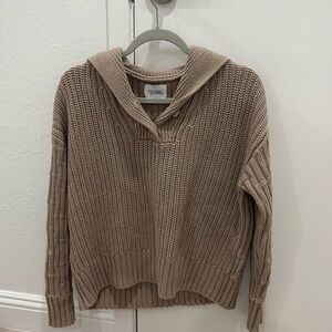 Tan knit sweater - brand new never worn!